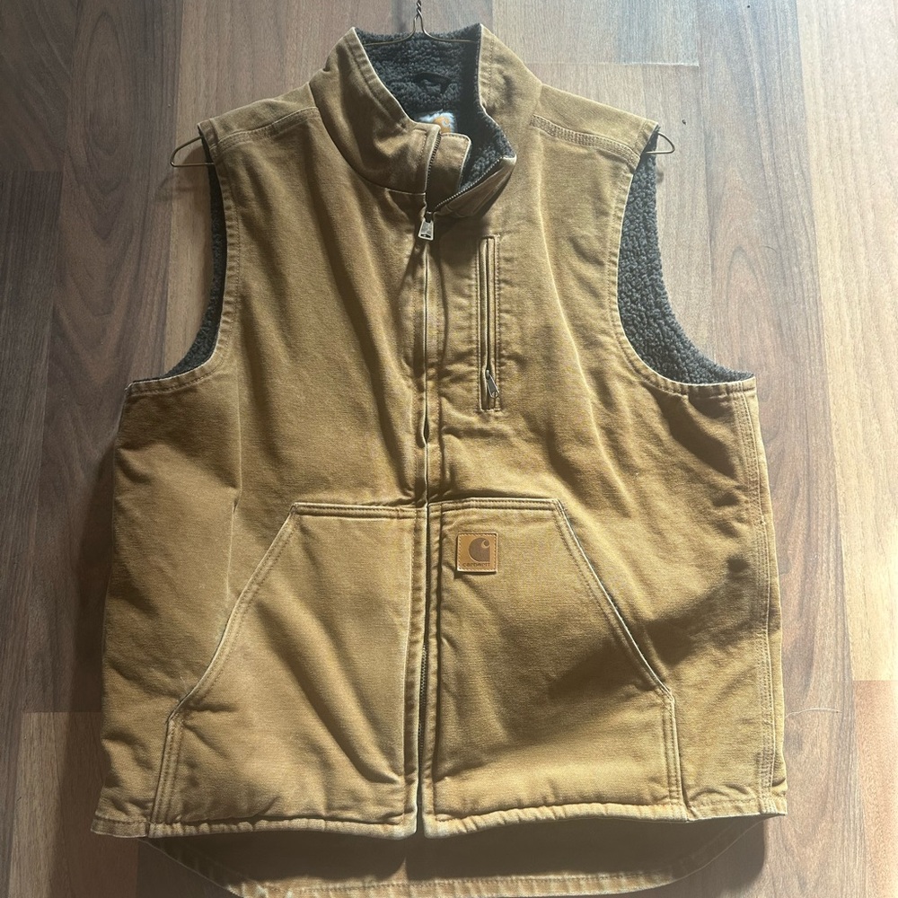 Carhartt Tan Work Vest